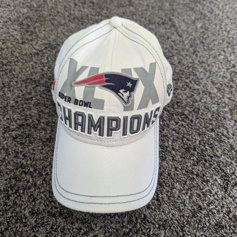 Patriots' Superbowl 49 champions hat